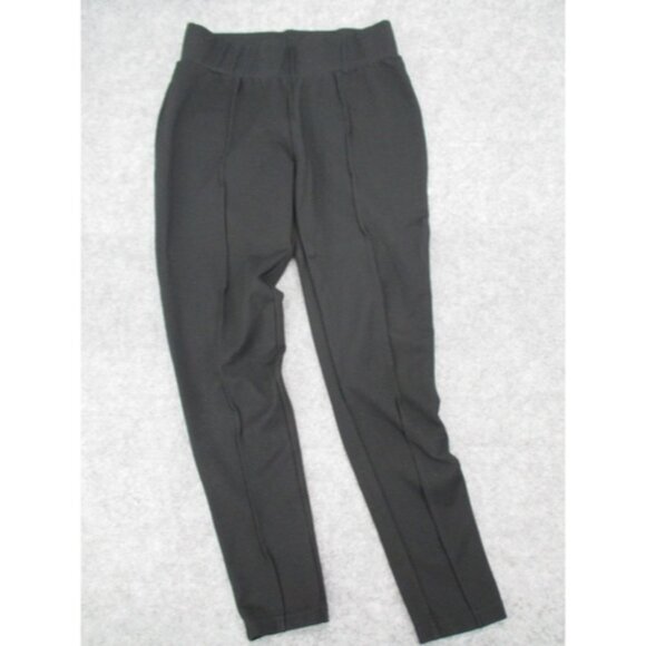 Seven 7 Womens Leggings Medium Black Pull On Ponte Leggings Casual Knit Preppy - Picture 1 of 16